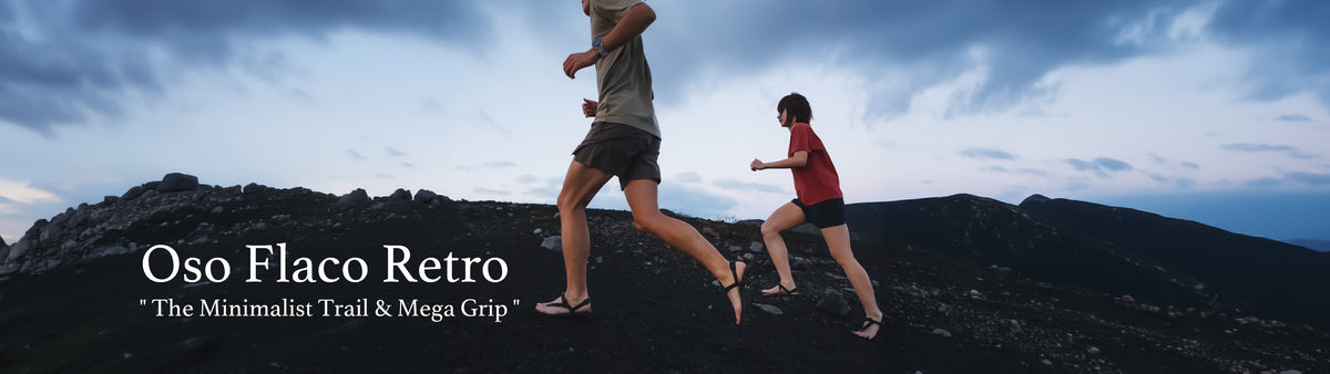 Oso Flaco Retro "The minimalist trail & Mega Grip